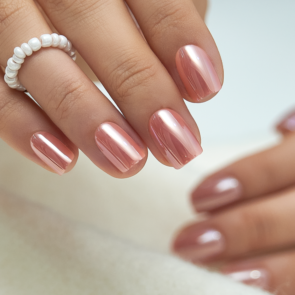 Blush Glossy – S Squoval