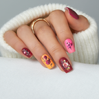 Sweet Floral – M Squoval