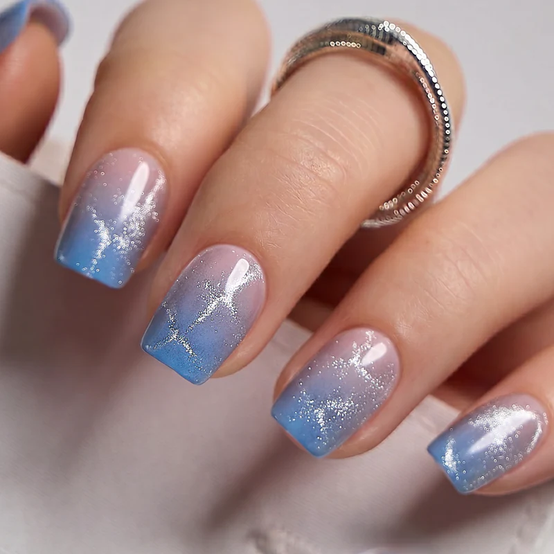 Ocean Gleam Mani Pedi