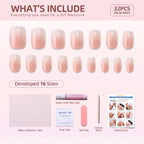 Nude Pink – S Squoval