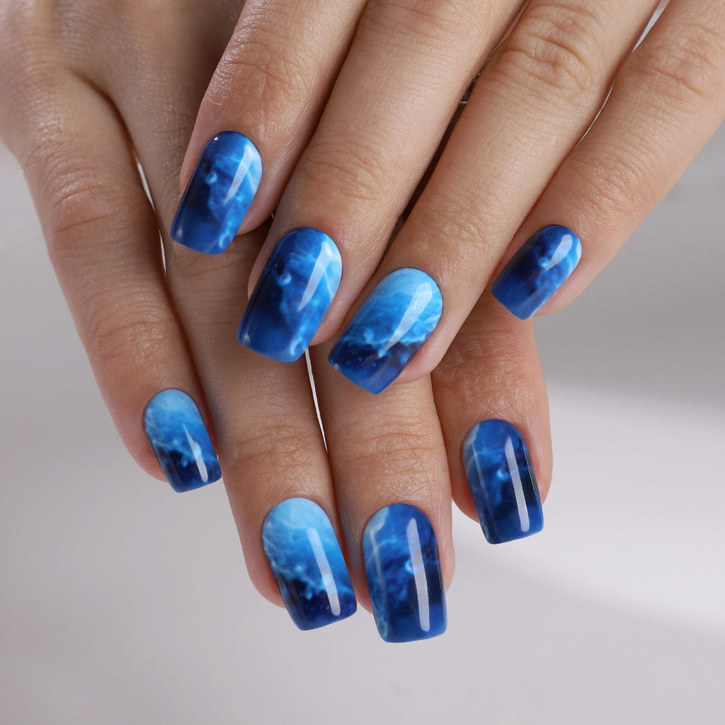 Blue Cosmos – M Squoval