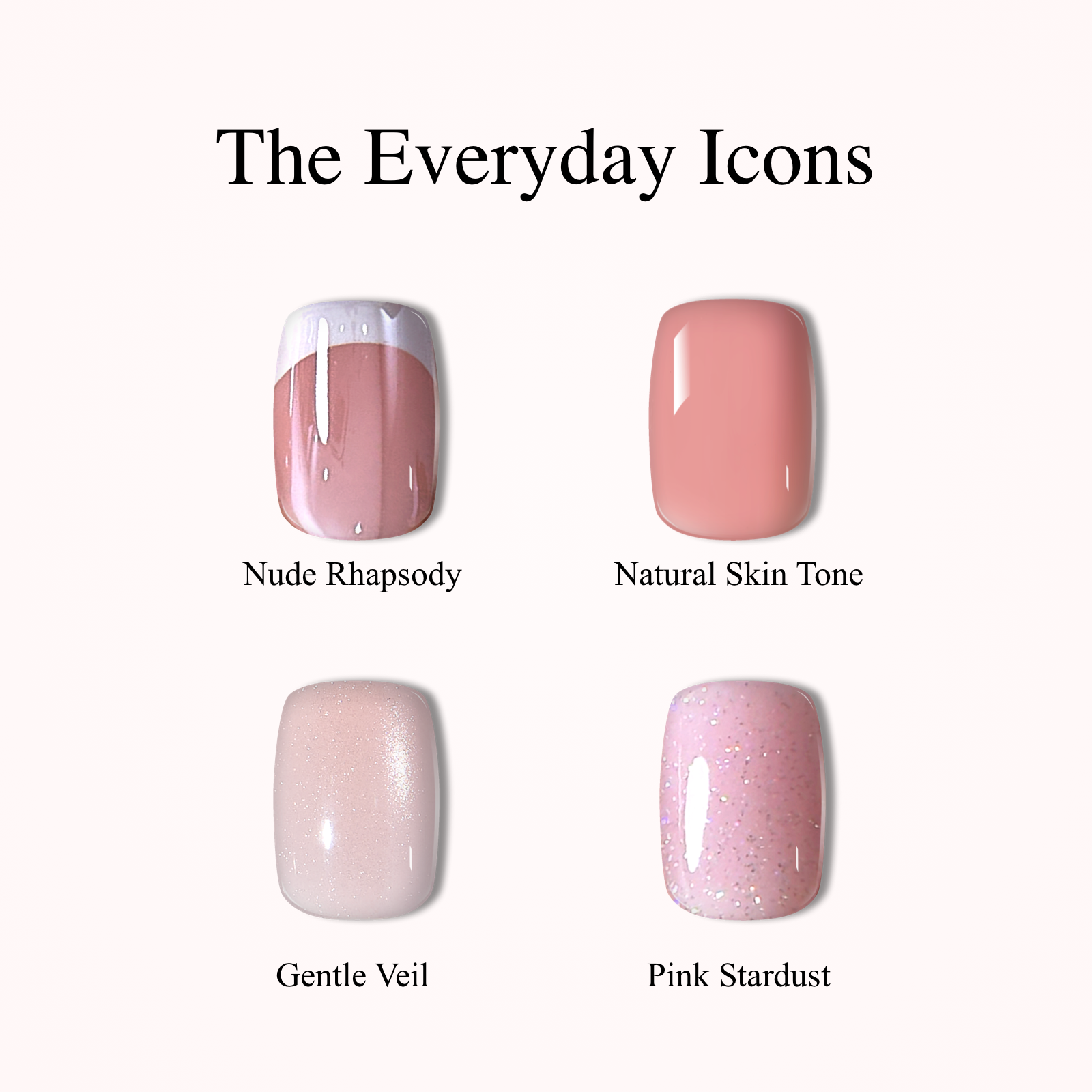 The Everyday Icons-Short Squoval