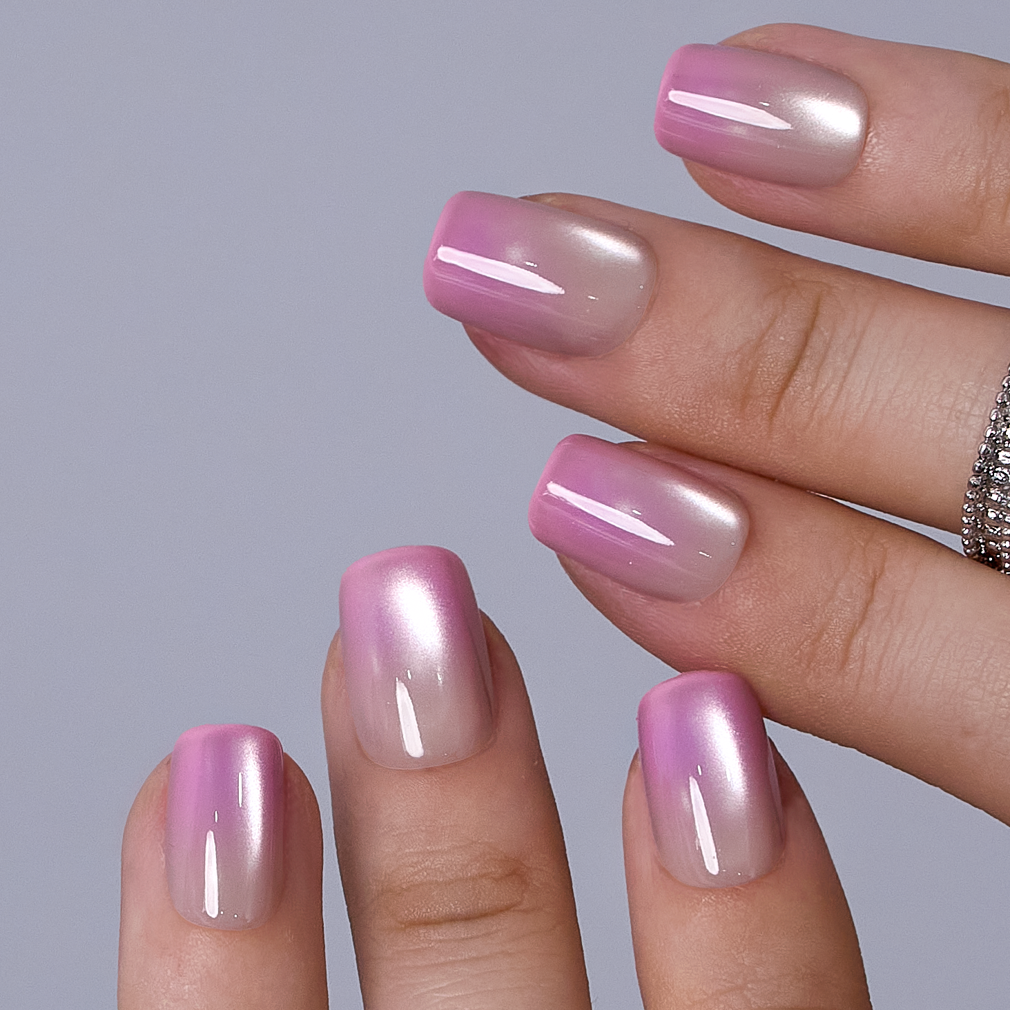 Pink Veil – S Squoval