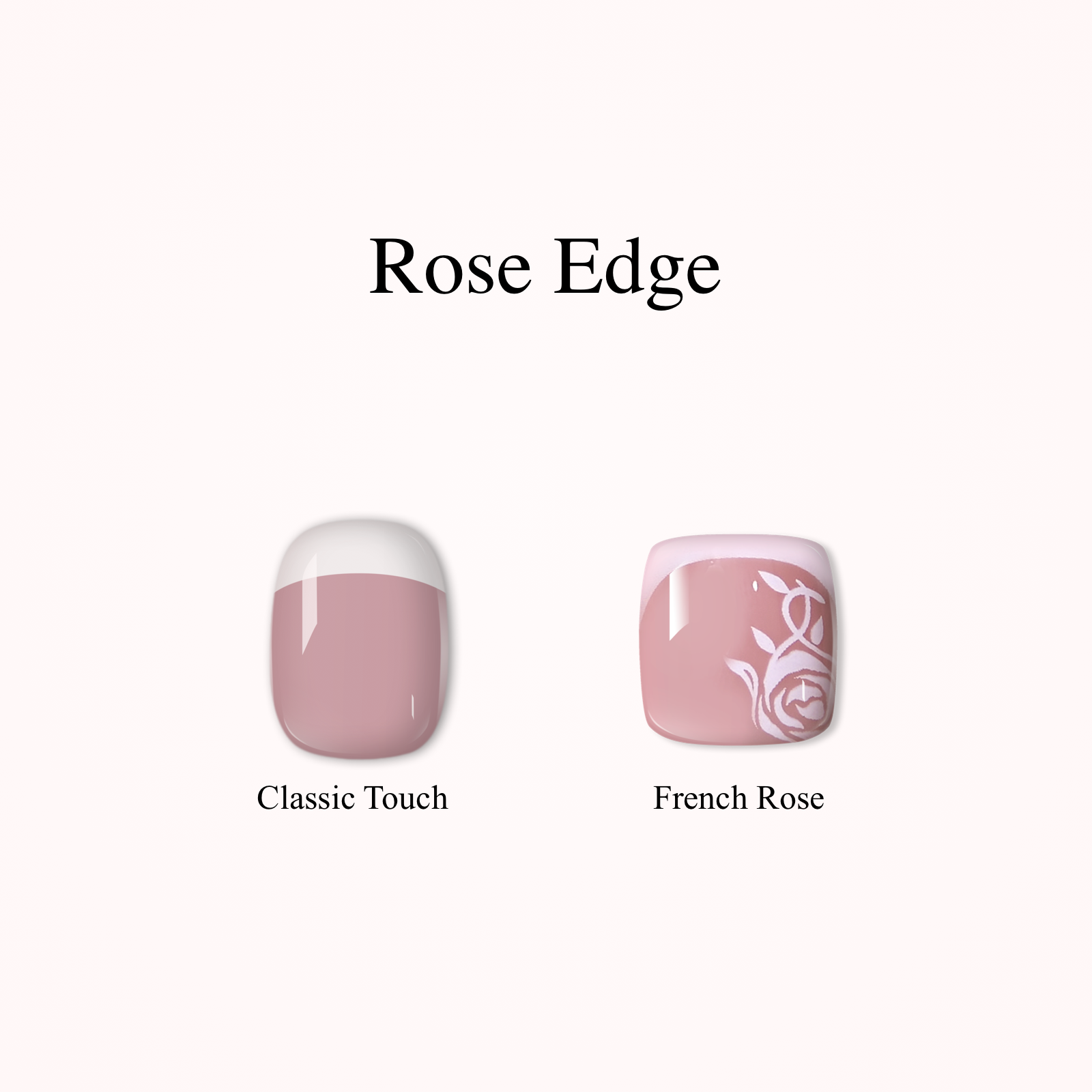 Rose Edge Mani Pedi
