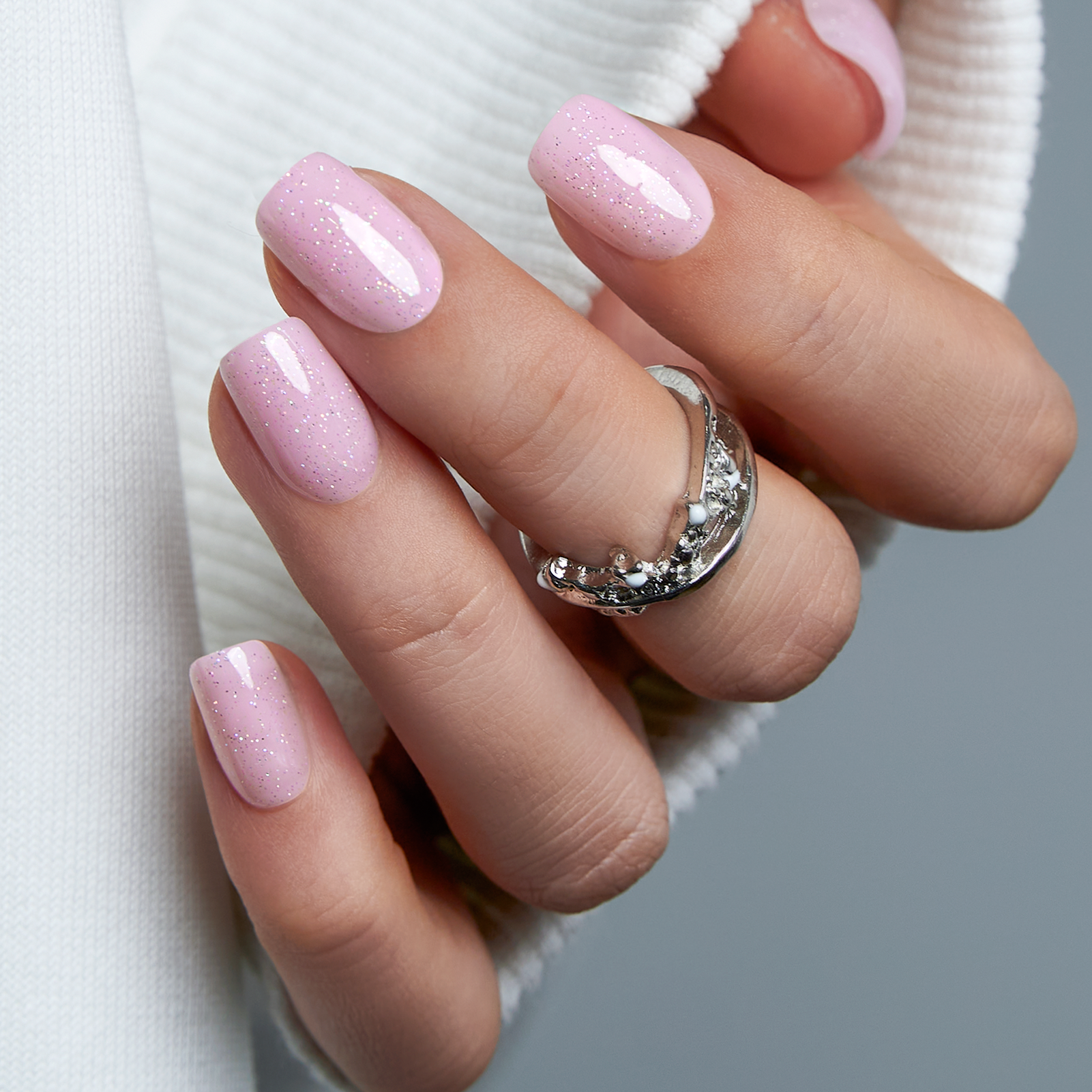 Pink Stardust – S Squoval