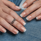 Pink and White – S Squoval