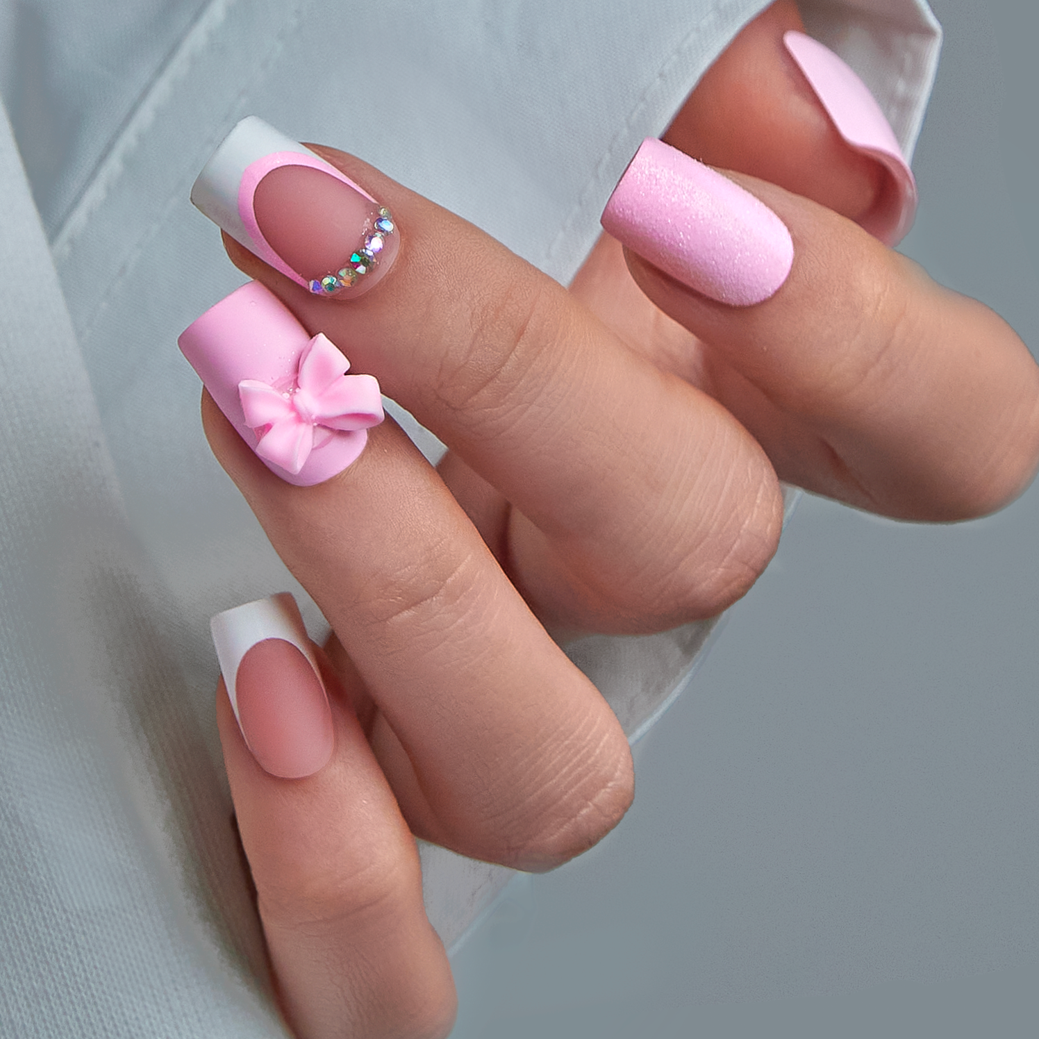 Designer's Pick | Pink Fairy – M Squoval