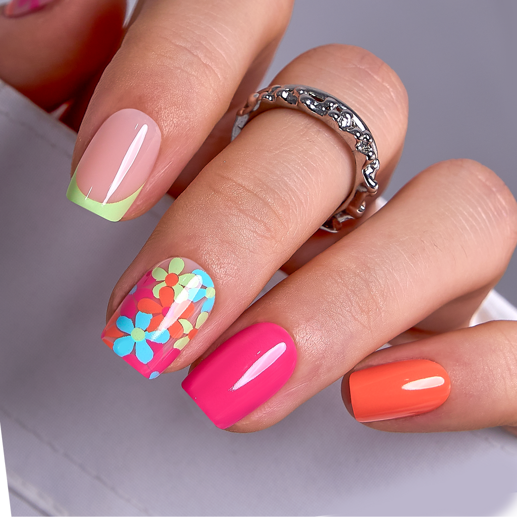 Neon Bloom – S Squoval