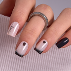 Black and – S Squoval