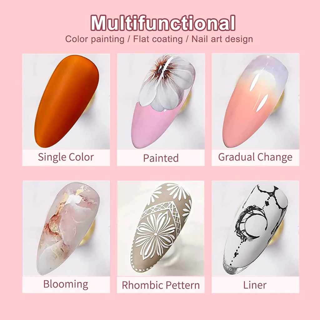 4 Colors Solid Nail Gel D-01