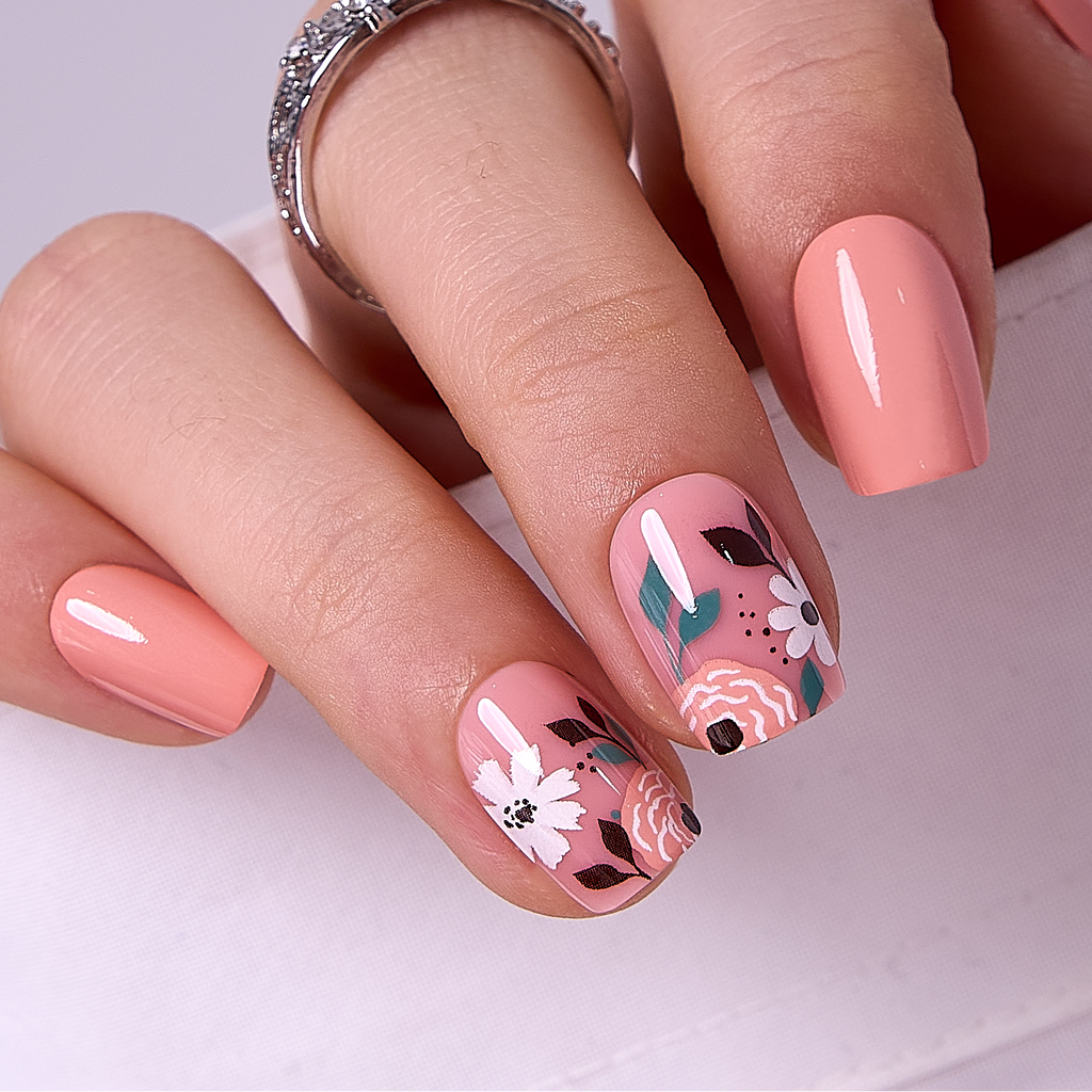 Floral Bloom – S Squoval