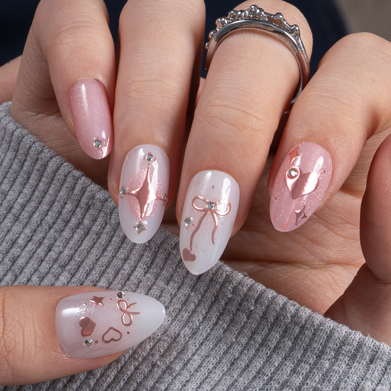 Designer's Pick | Blush Sparkle – S Almond
