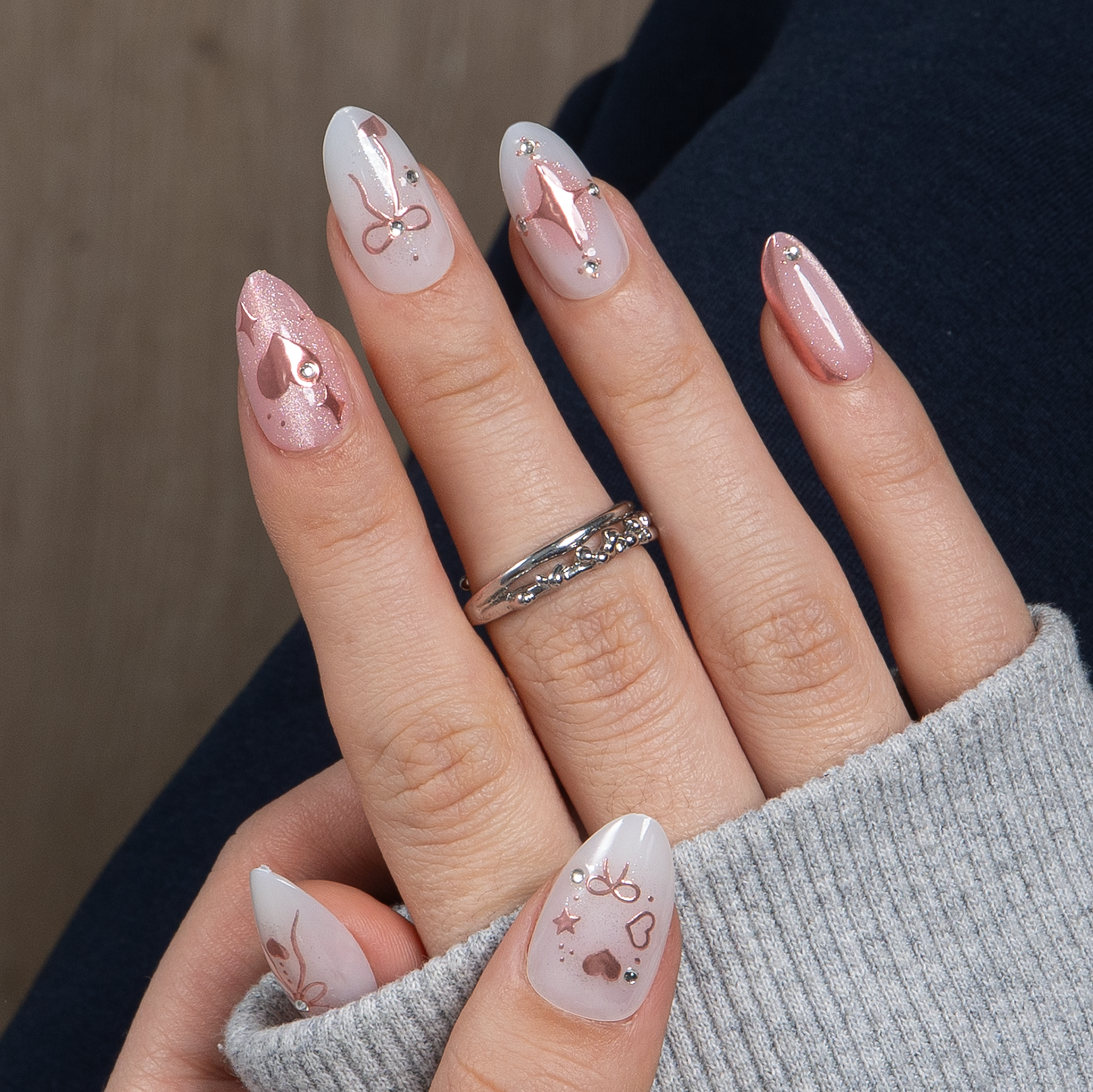 Designer's Pick | Blush Sparkle – S Almond