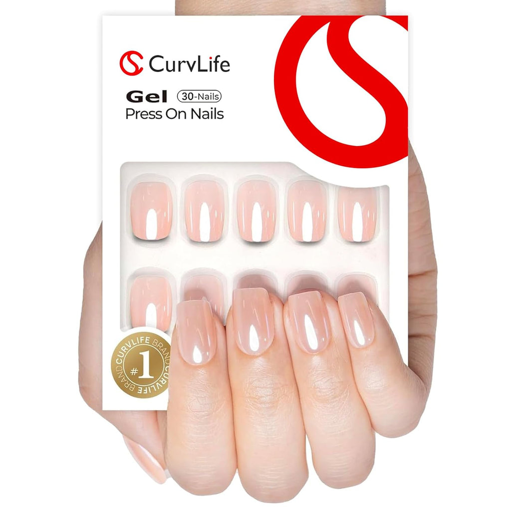 Blush Glossy – S Squoval