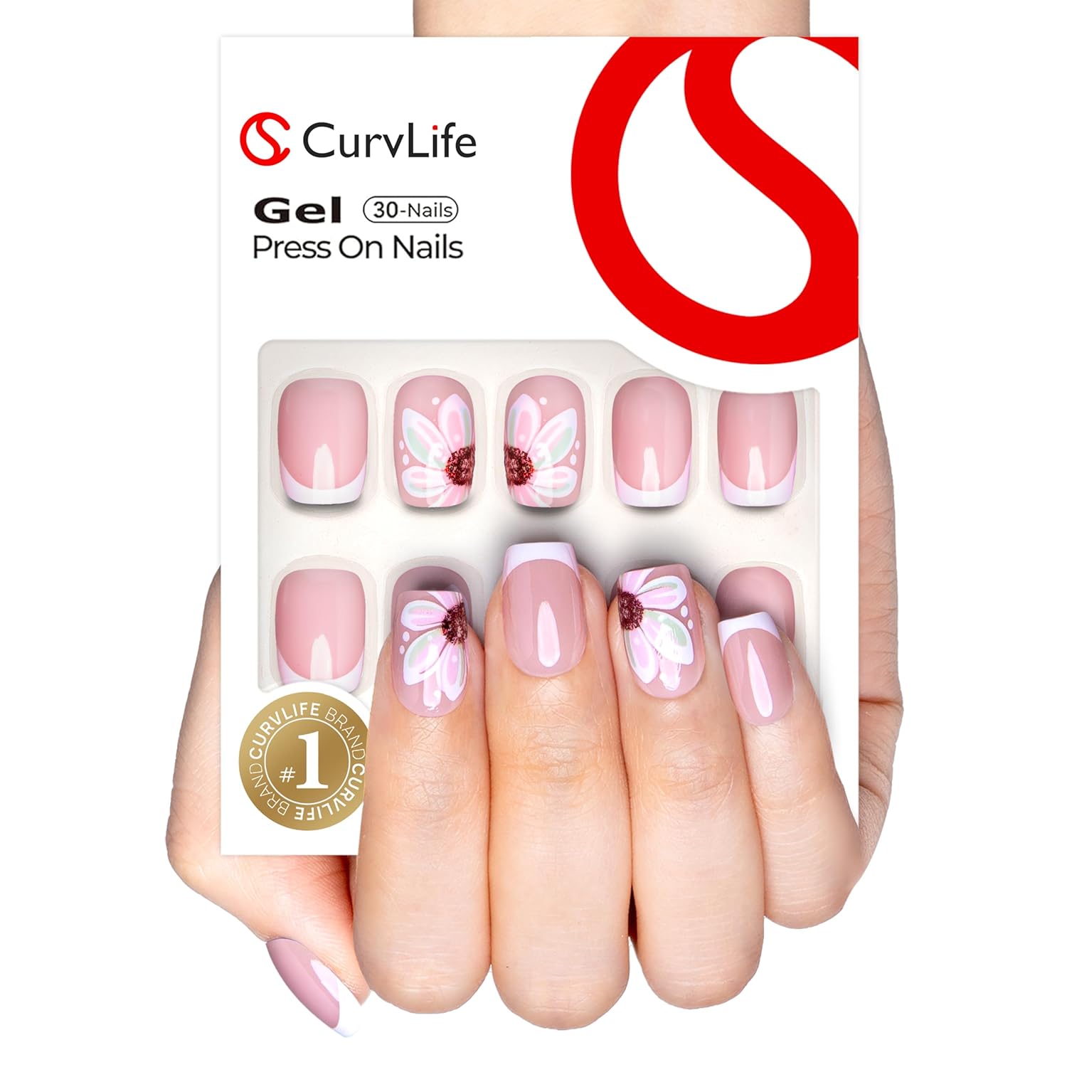 Floral Bliss – S Squoval