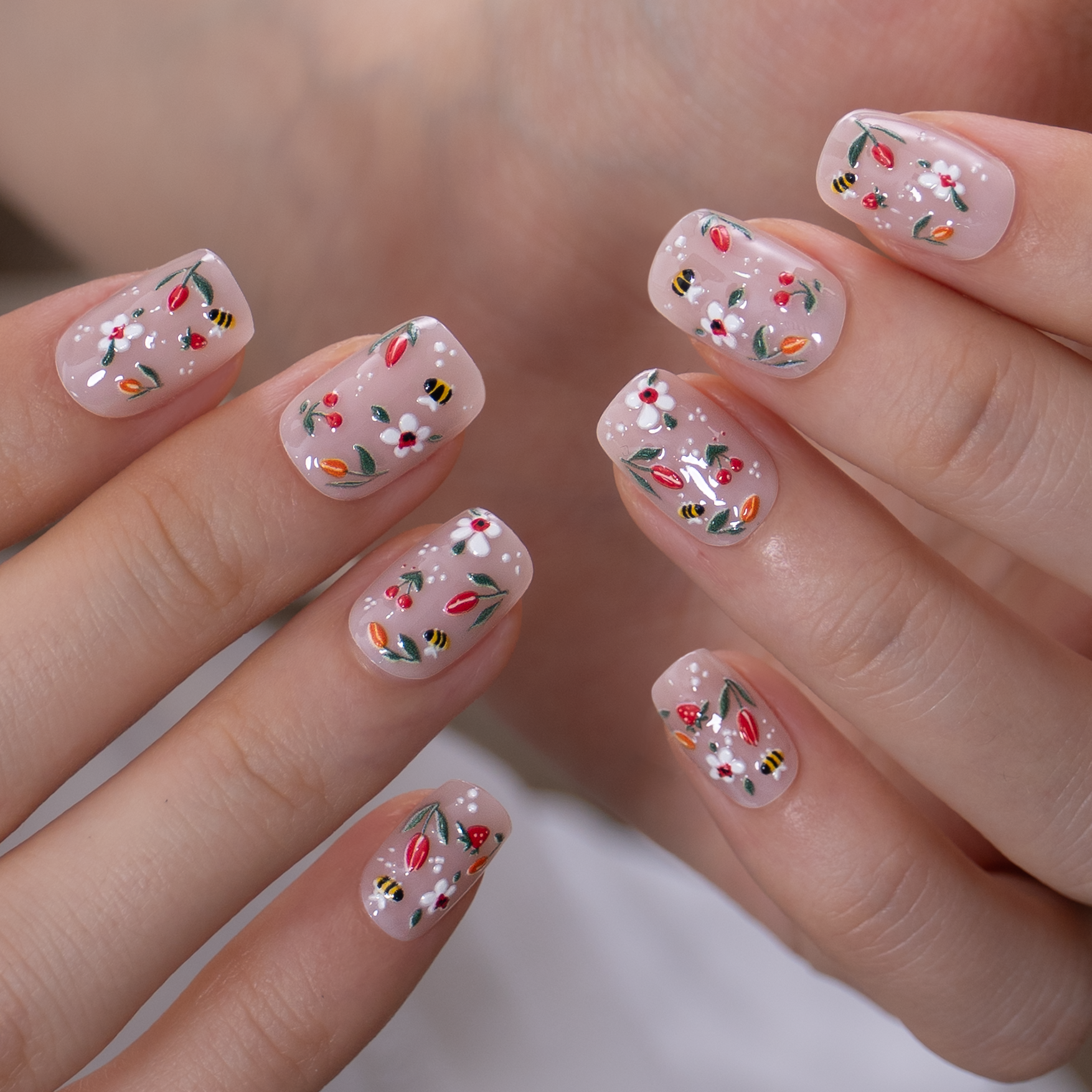 Designer's Pick | Honey Blossom – S Squoval