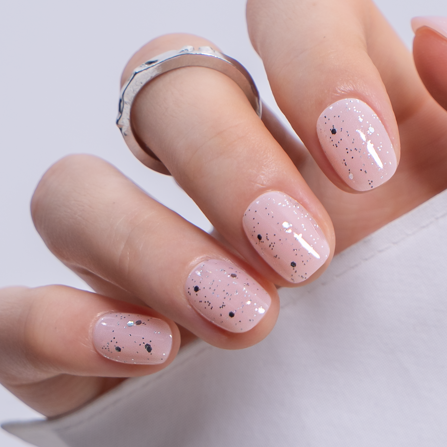 Blush Confetti – RS Squoval
