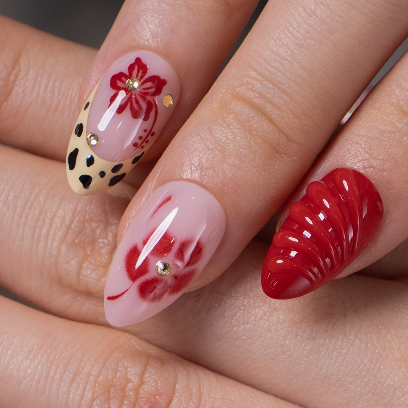 Designer's Pick | Crimson Blossom – S Almond
