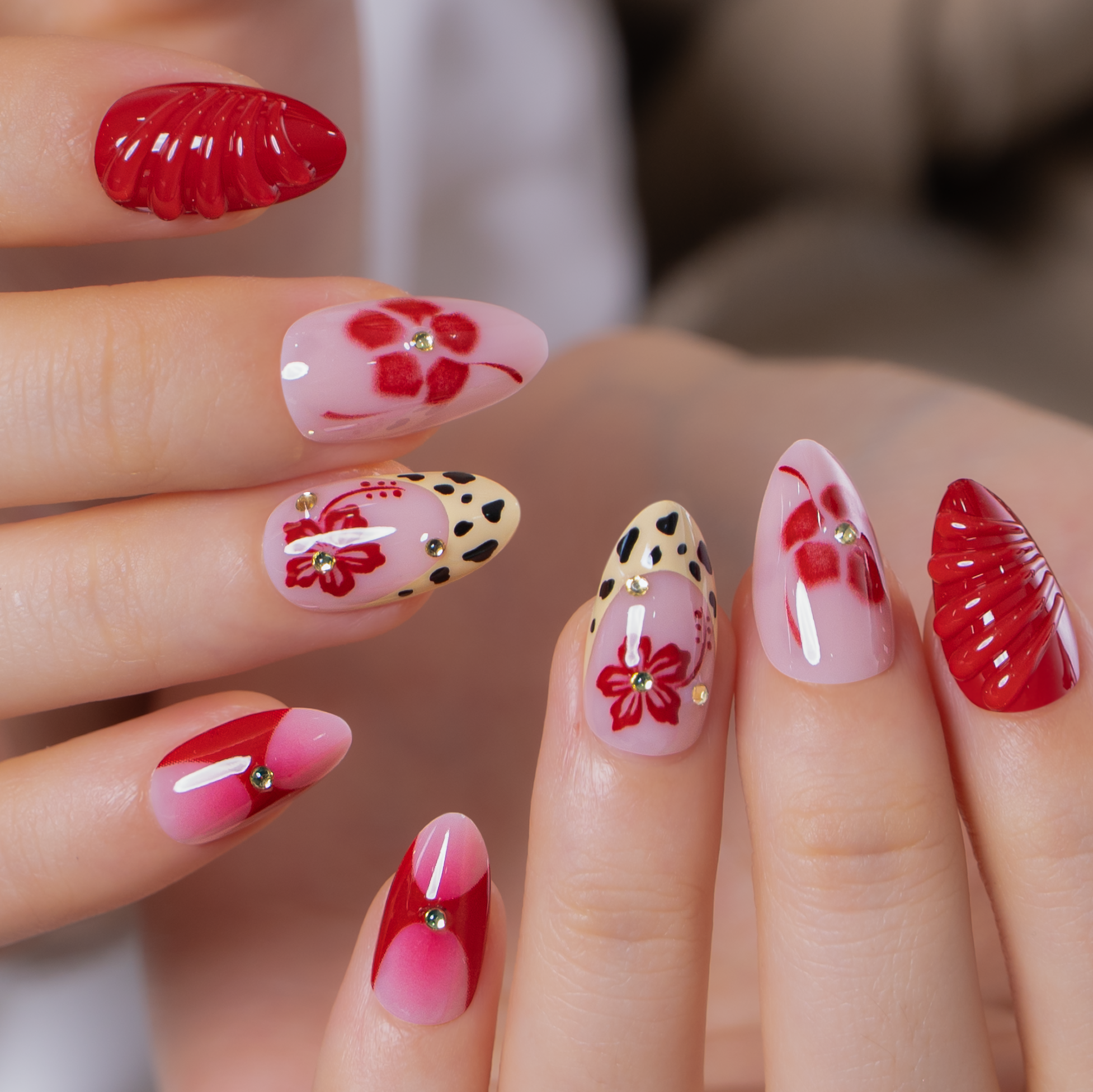 Designer's Pick | Crimson Blossom – S Almond