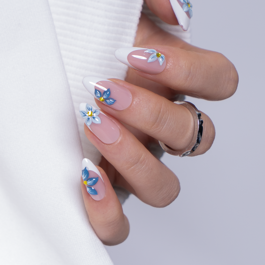 Designer's Pick | Azure Petals – M Almond