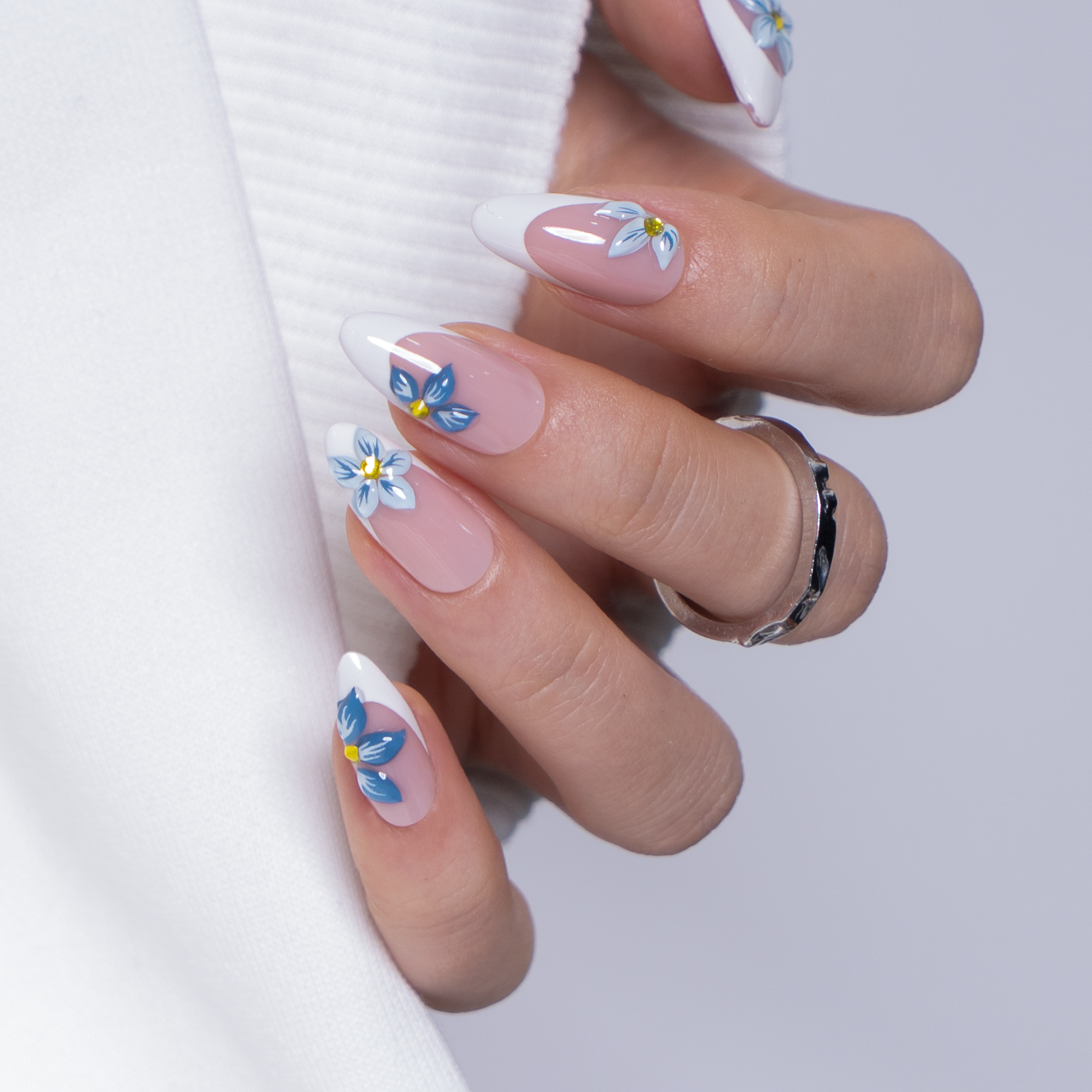Designer's Pick | Azure Petals – M Almond