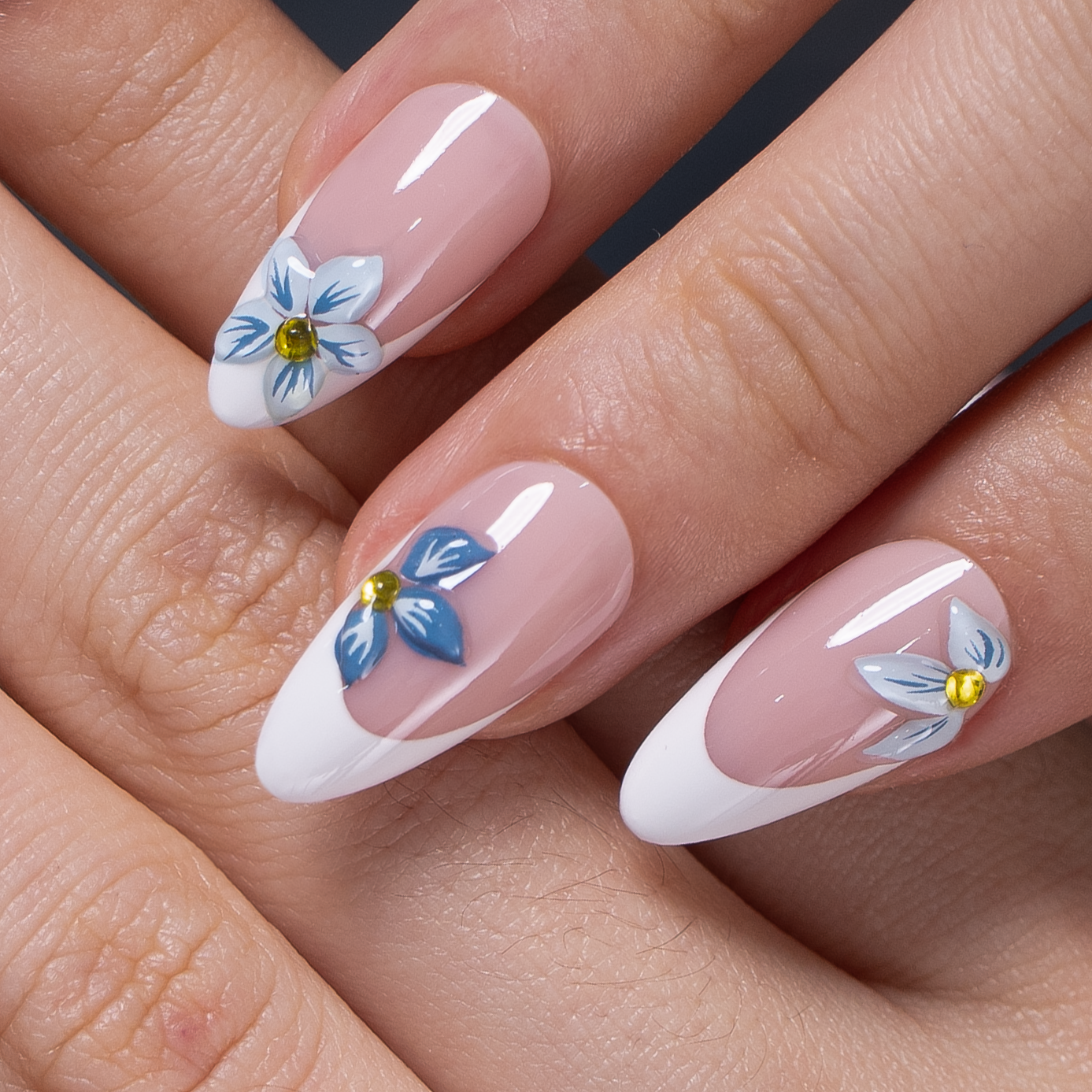 Designer's Pick | Azure Petals – M Almond