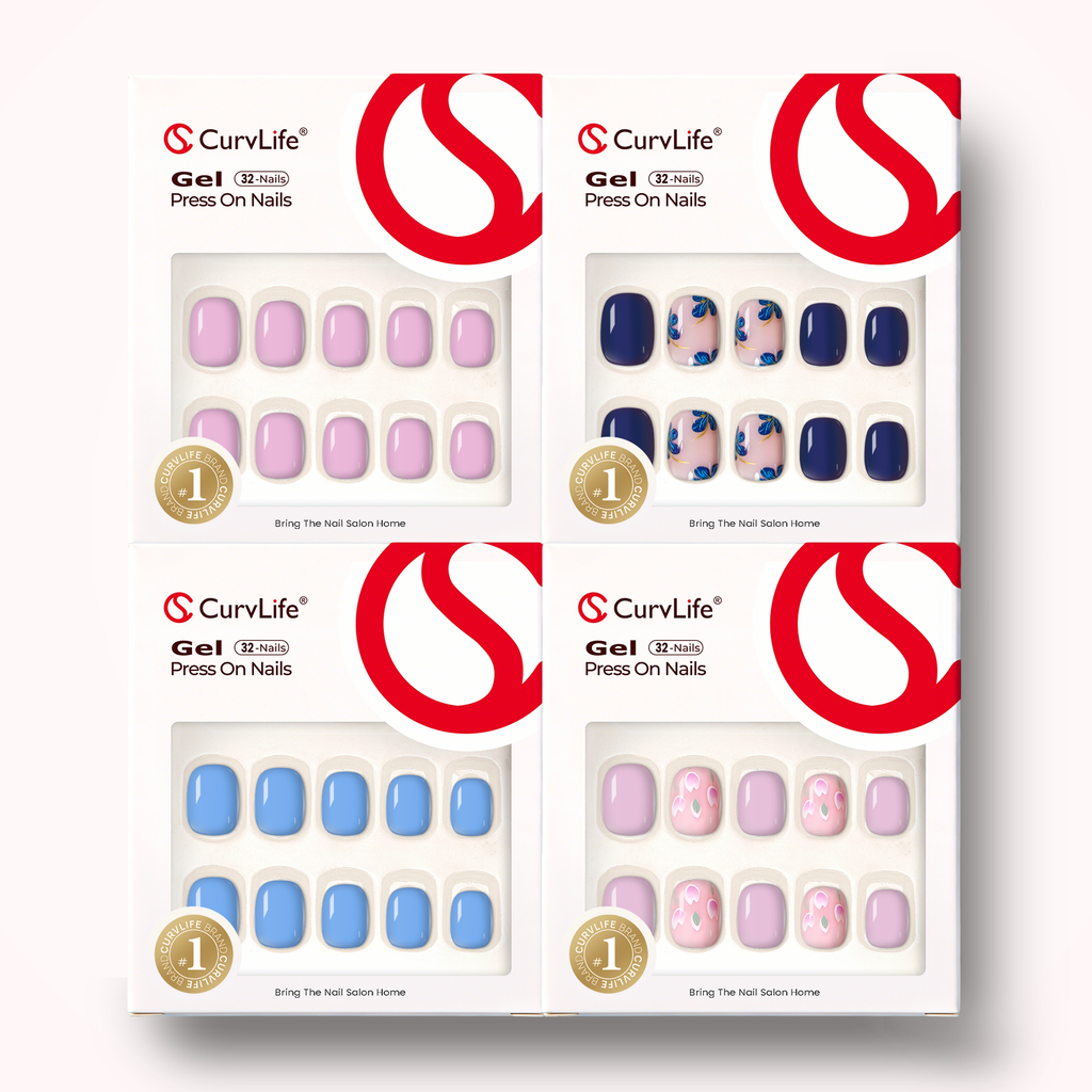 Spring Petal Mix-Extra Short Oval