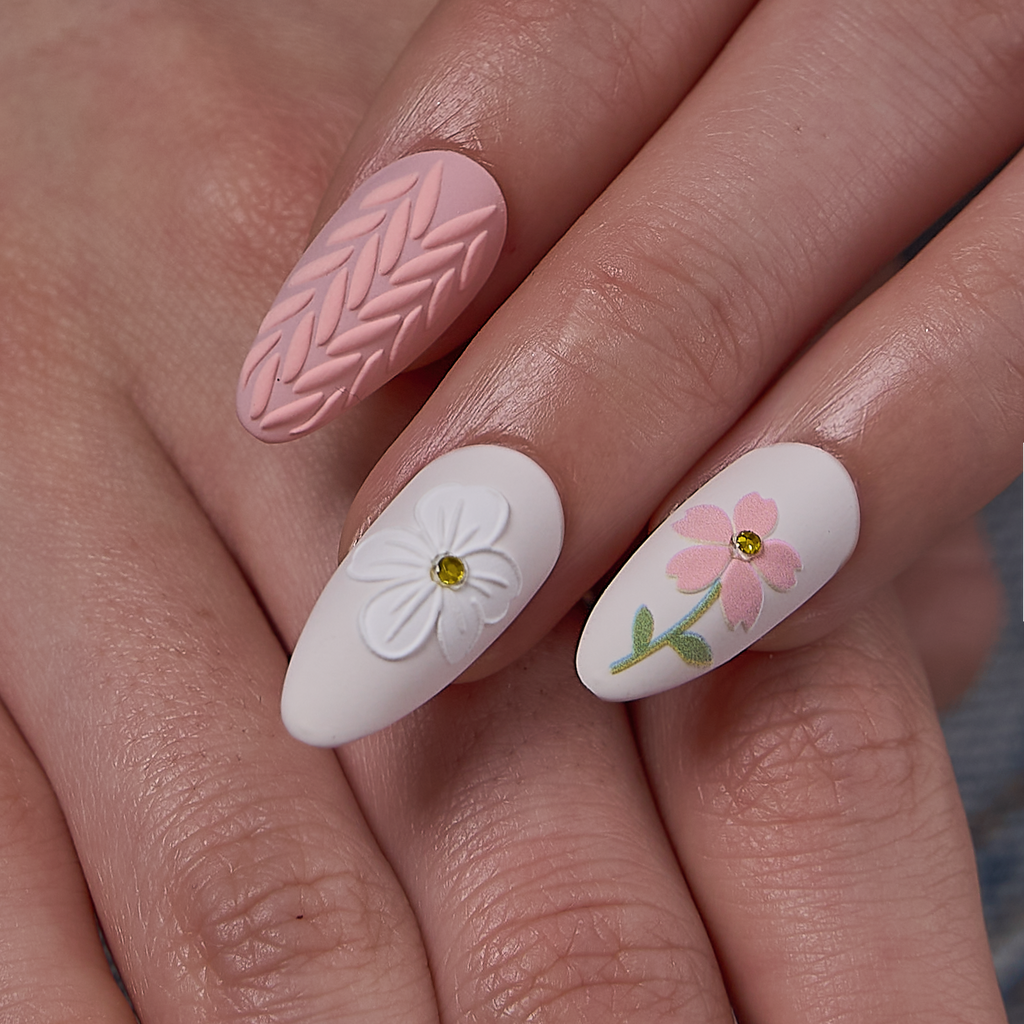 Designer's Pick | Knitted Blossom –  M Almond