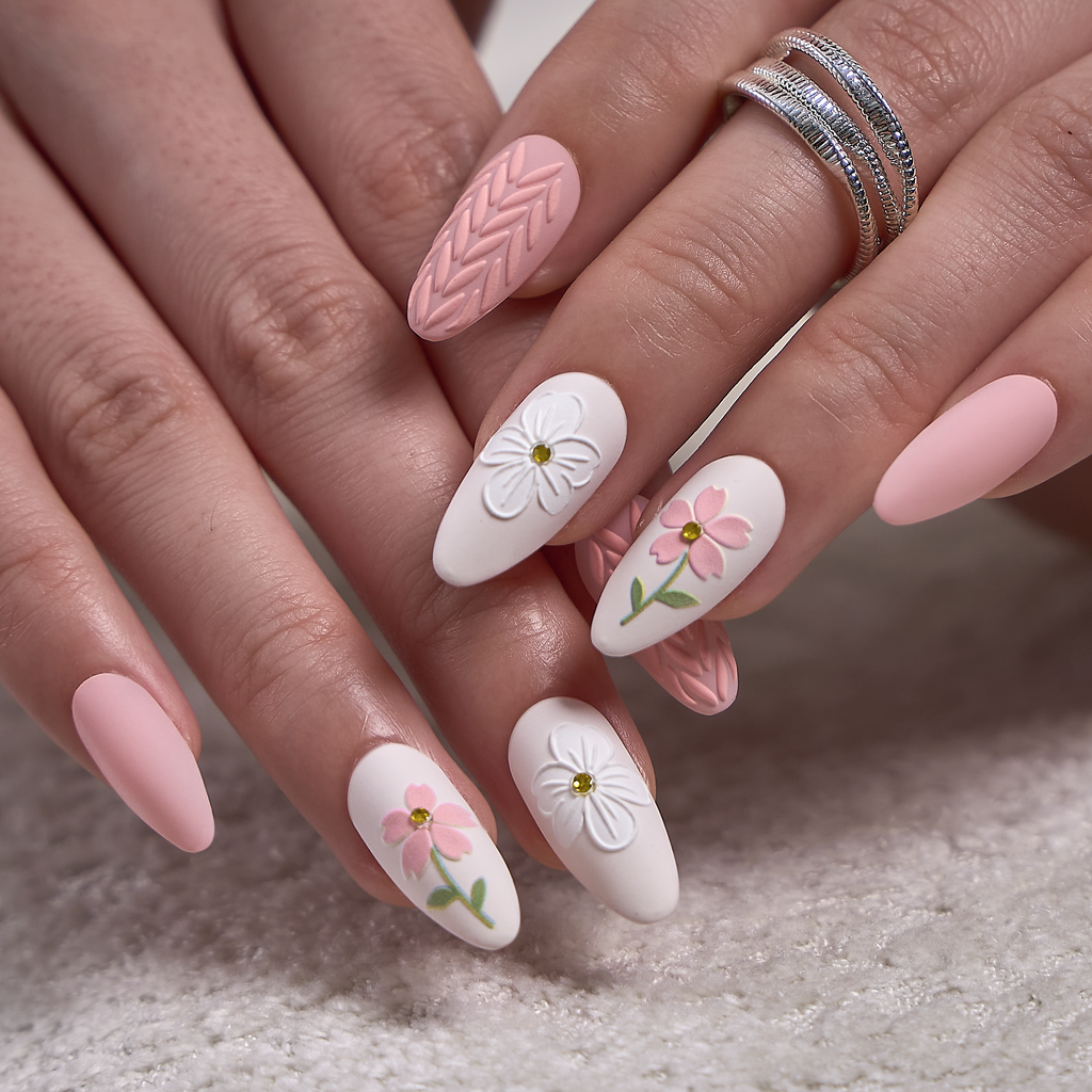 Designer's Pick | Knitted Blossom –  M Almond