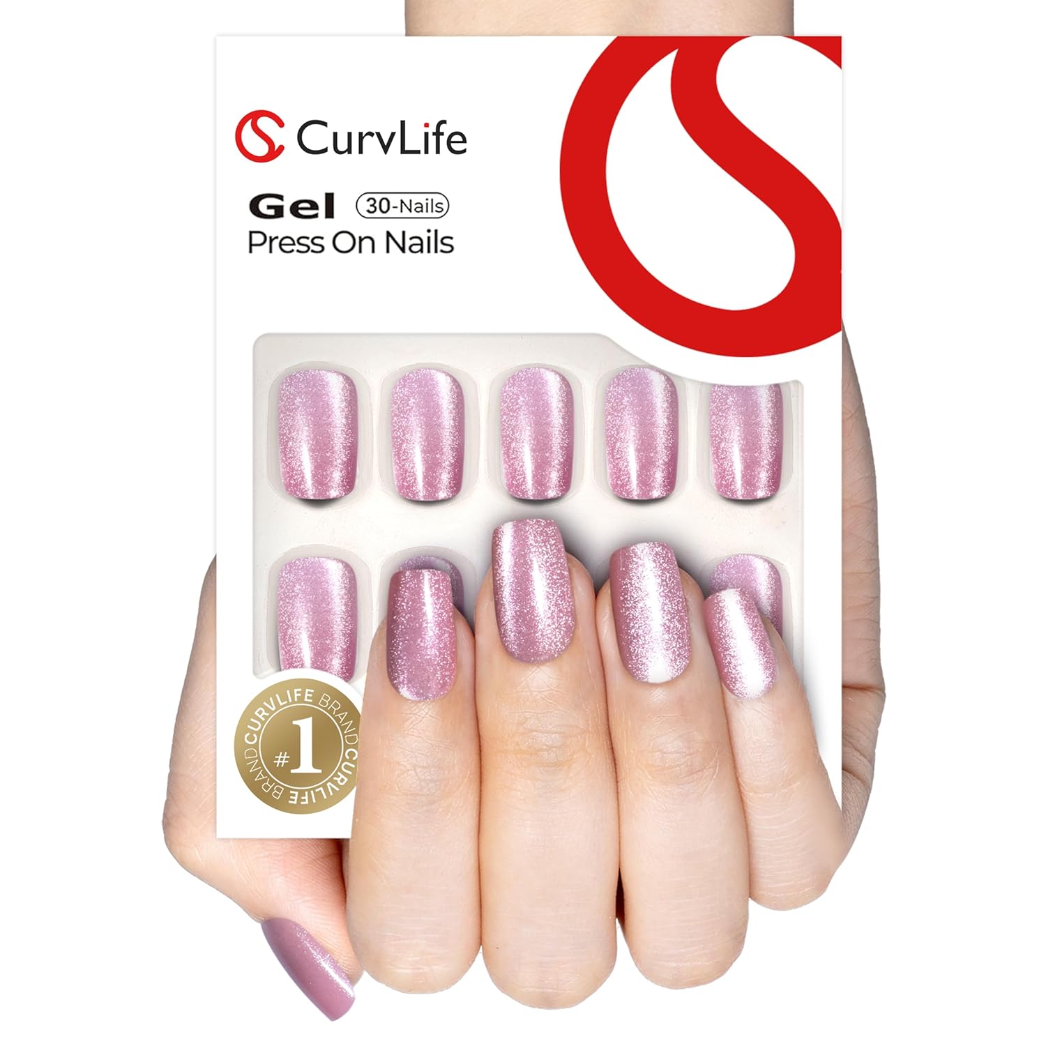 Blush Whisper – M Squoval