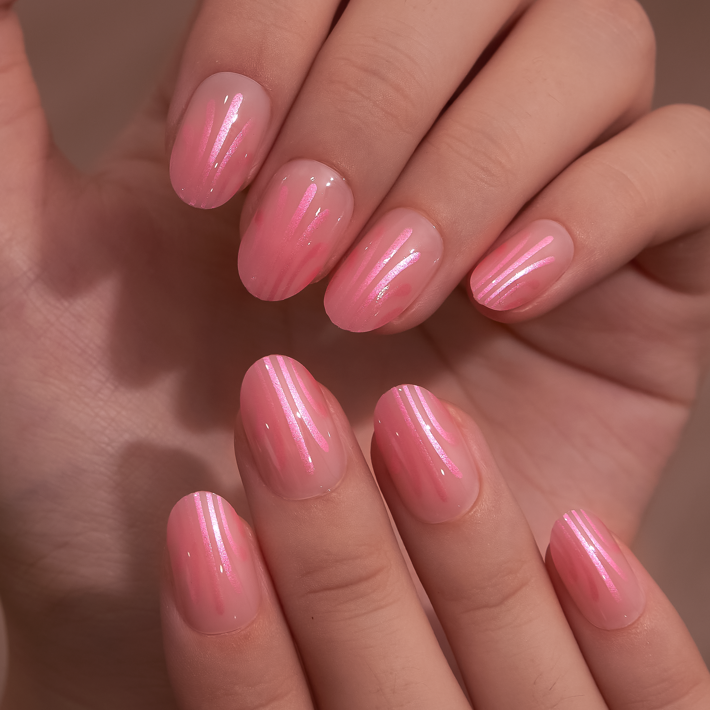 Soft Pink Pearl – S Oval