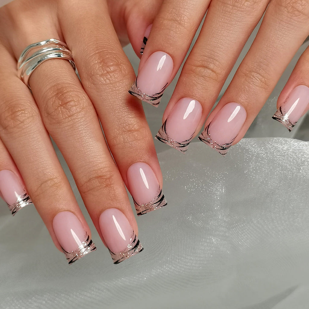Pink Zebra Chic – M Duckbill