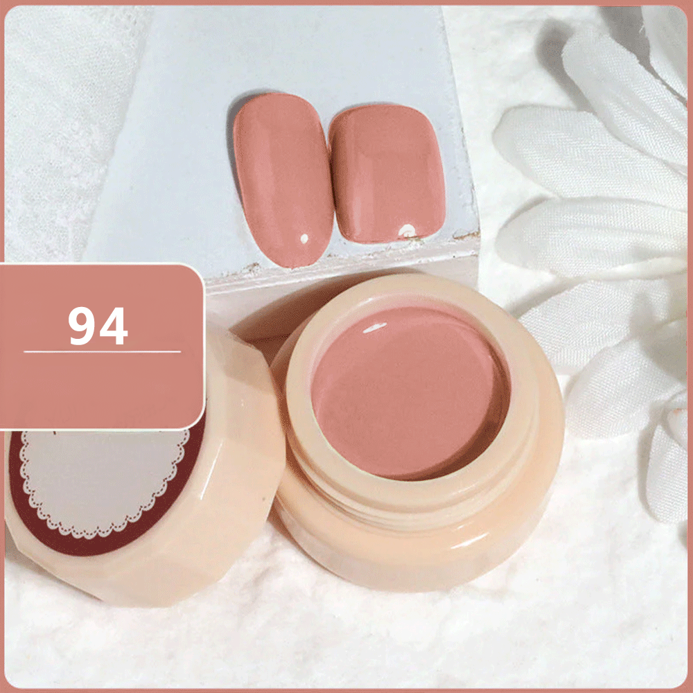 Dusty Rose Pink Solid Gel Nail Polish 94