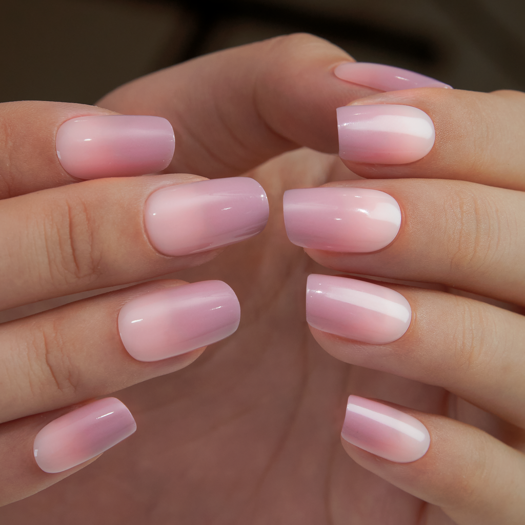 Elegant Fade – M Squoval