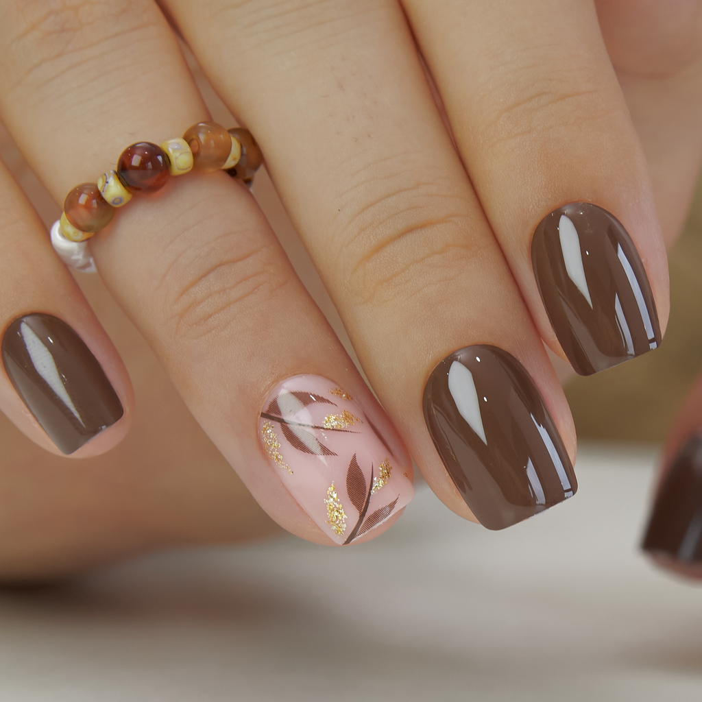 Mocha Luxe – S Squoval