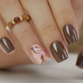 Mocha Luxe – S Squoval