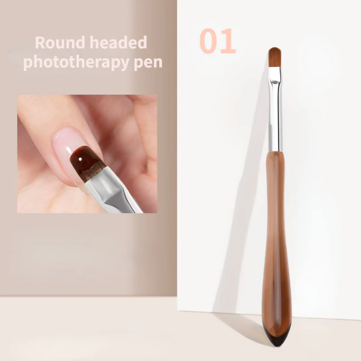 Nude Brown Gel Nail Polish Kit 96