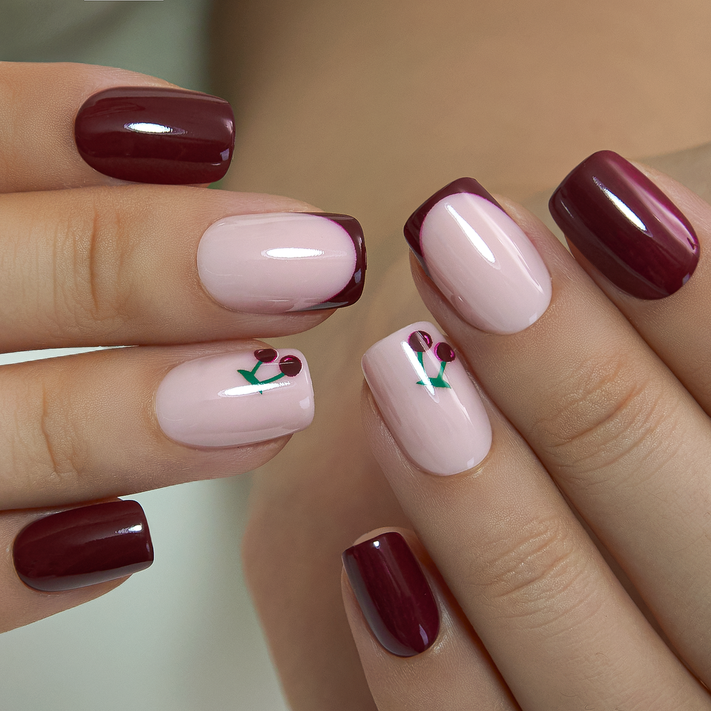 Cherry Blush – S Squoval