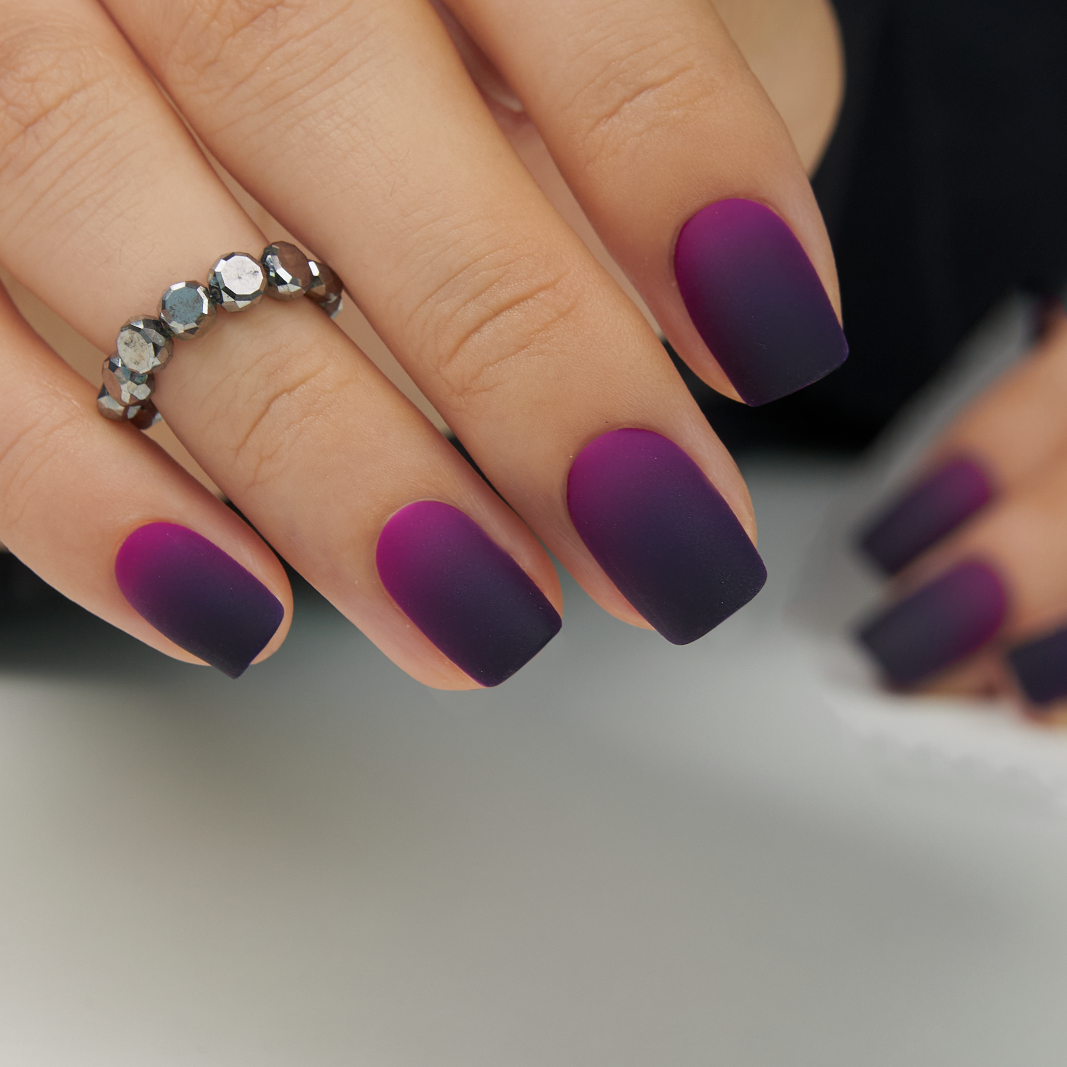 Matte Purple – S Squoval