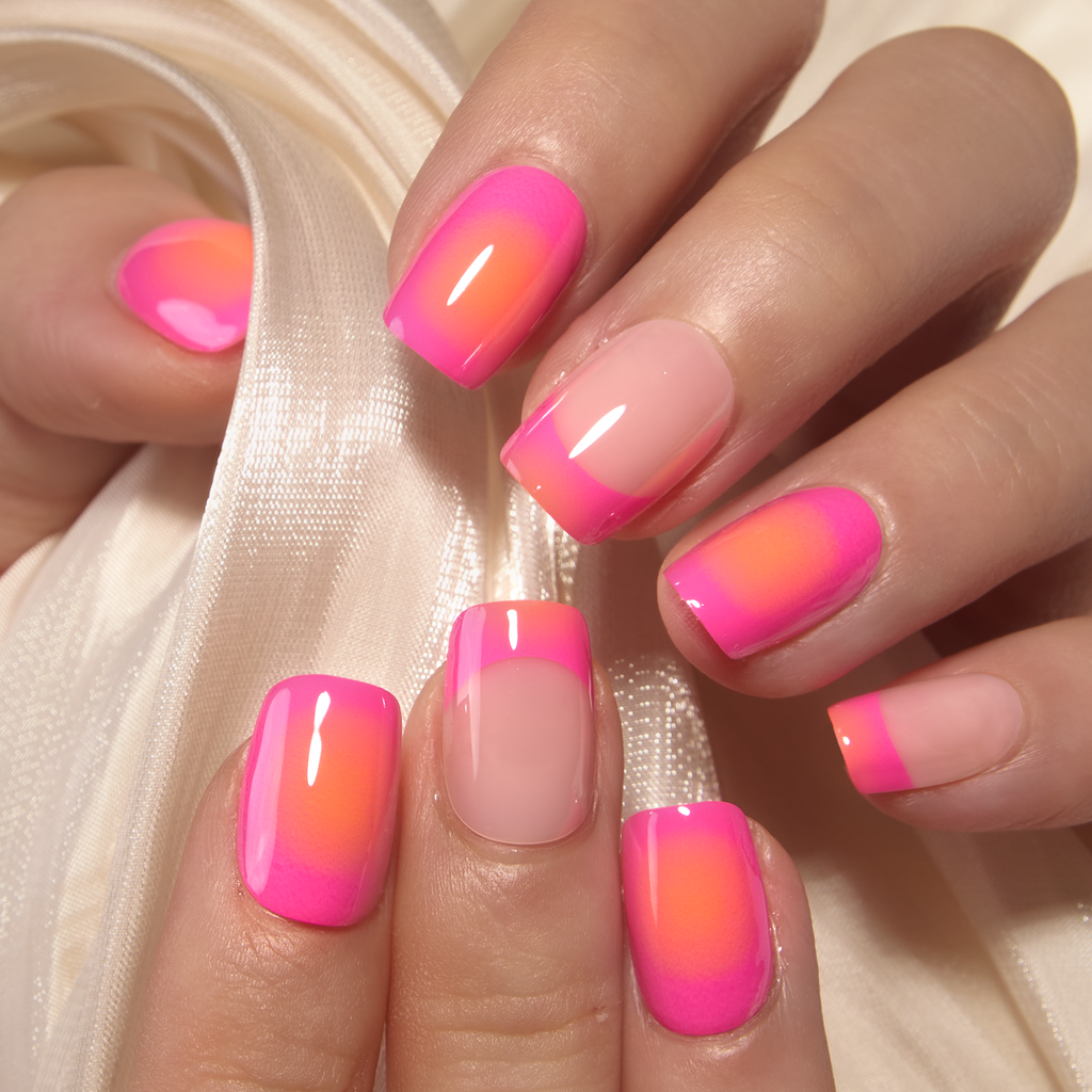 Neon Sunset – S Squoval