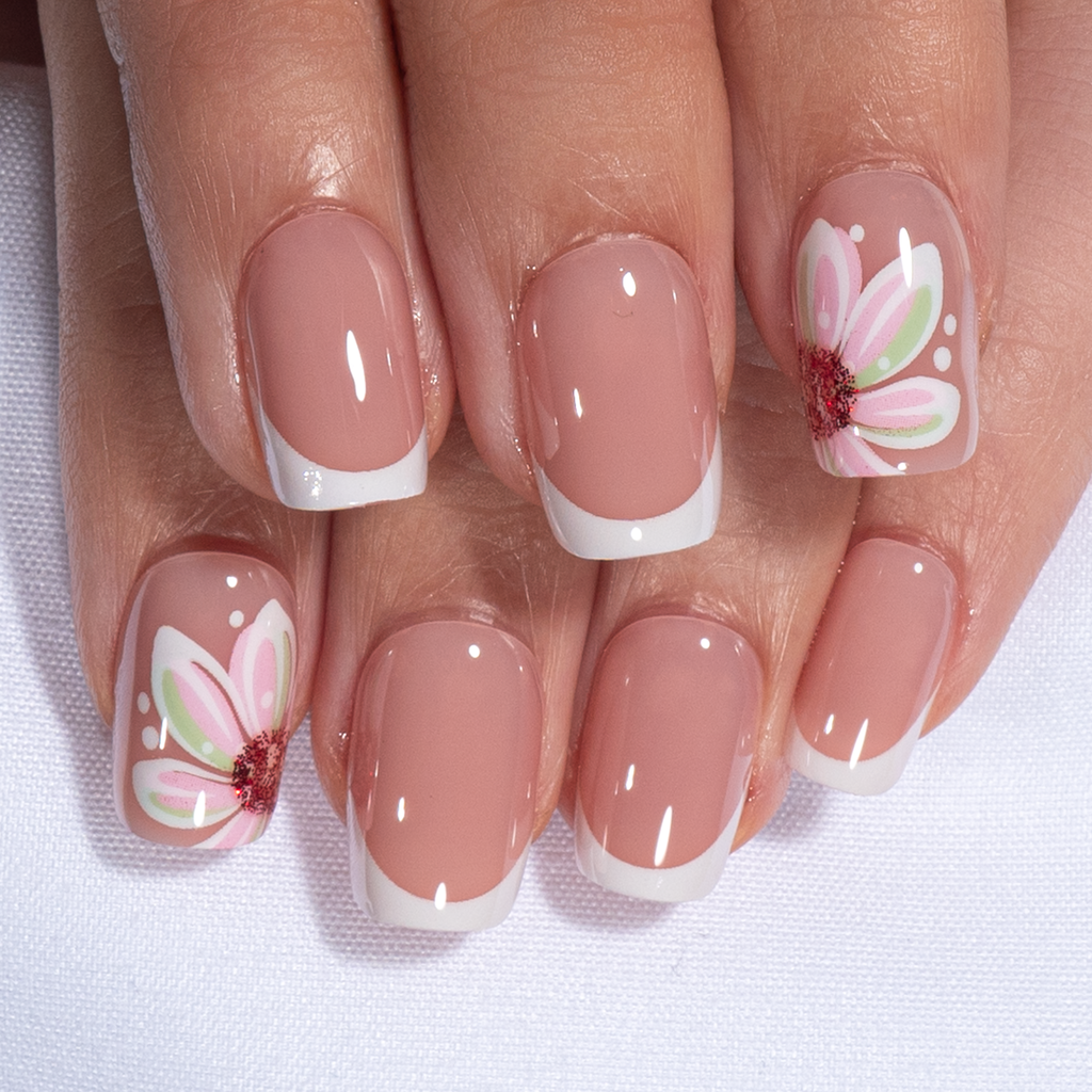Floral Bliss – S Squoval