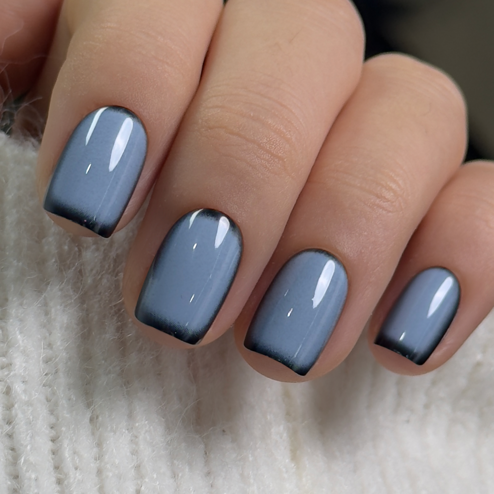 Misty Slate Vibe – S Squoval