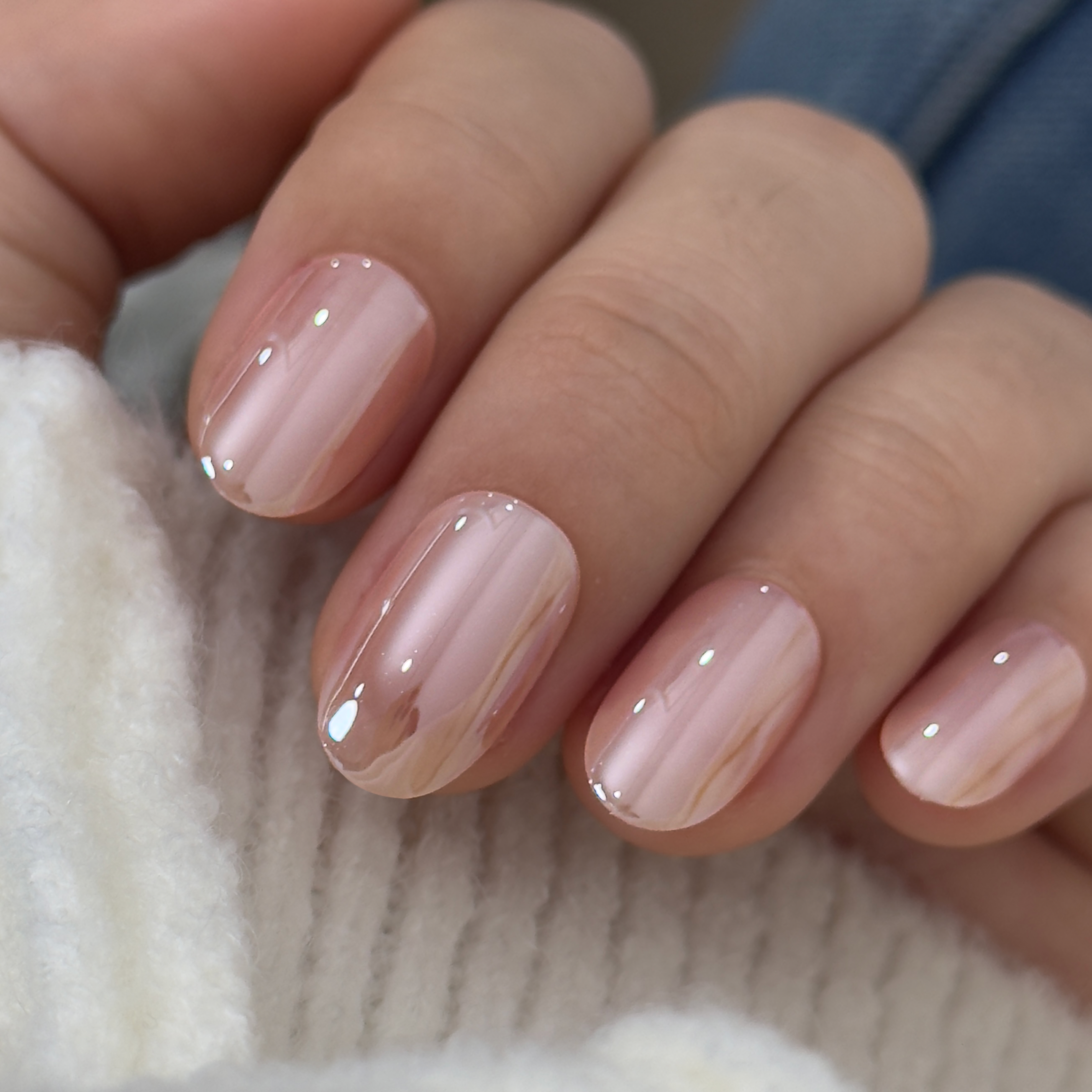 Pearl Pink Chic – S Oval