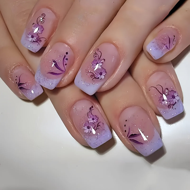 Purple Blossom – S Squoval