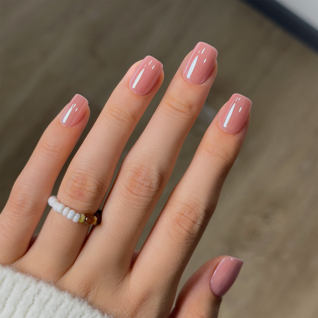 Blush Glossy – S Squoval