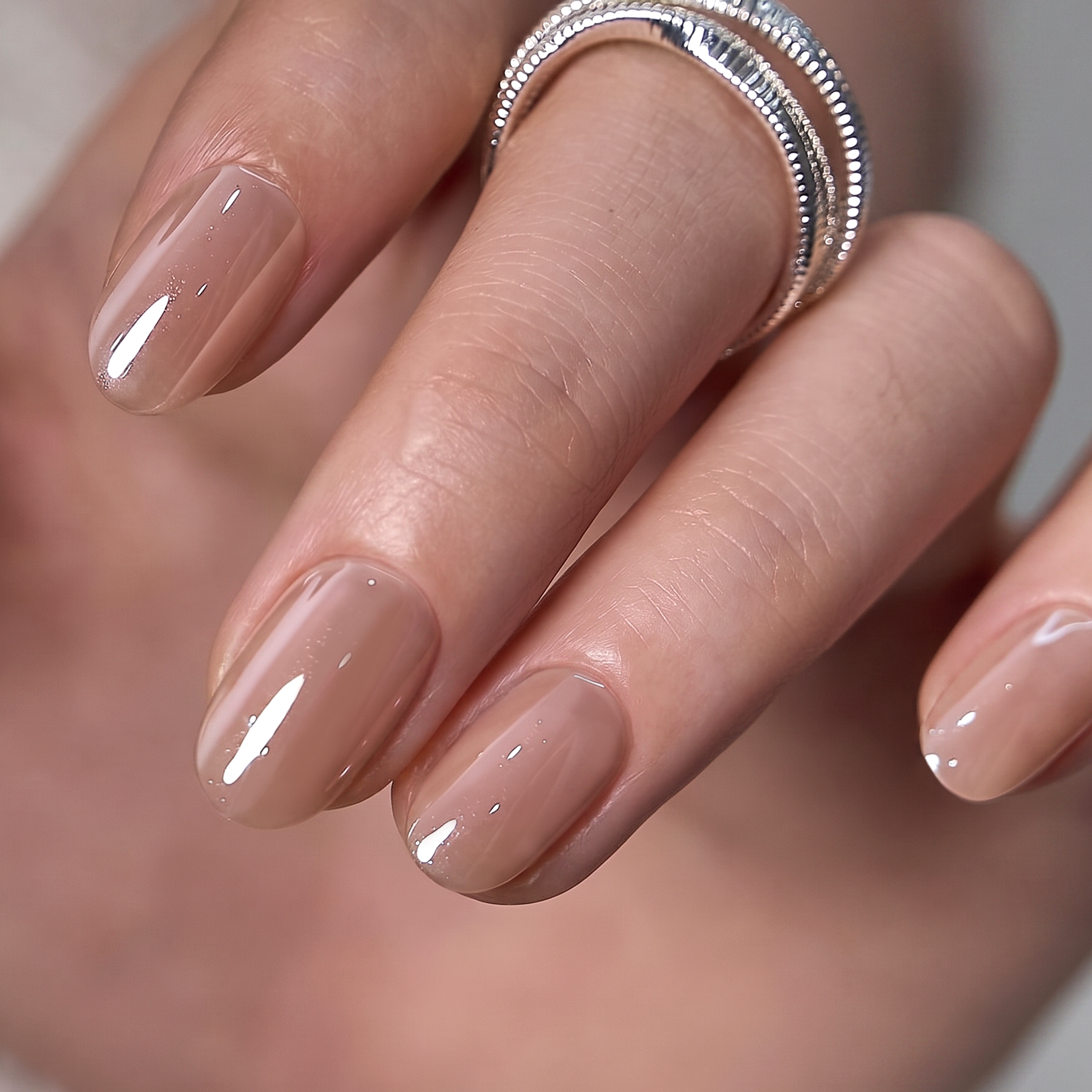 Pearl Pink Chic – S Oval