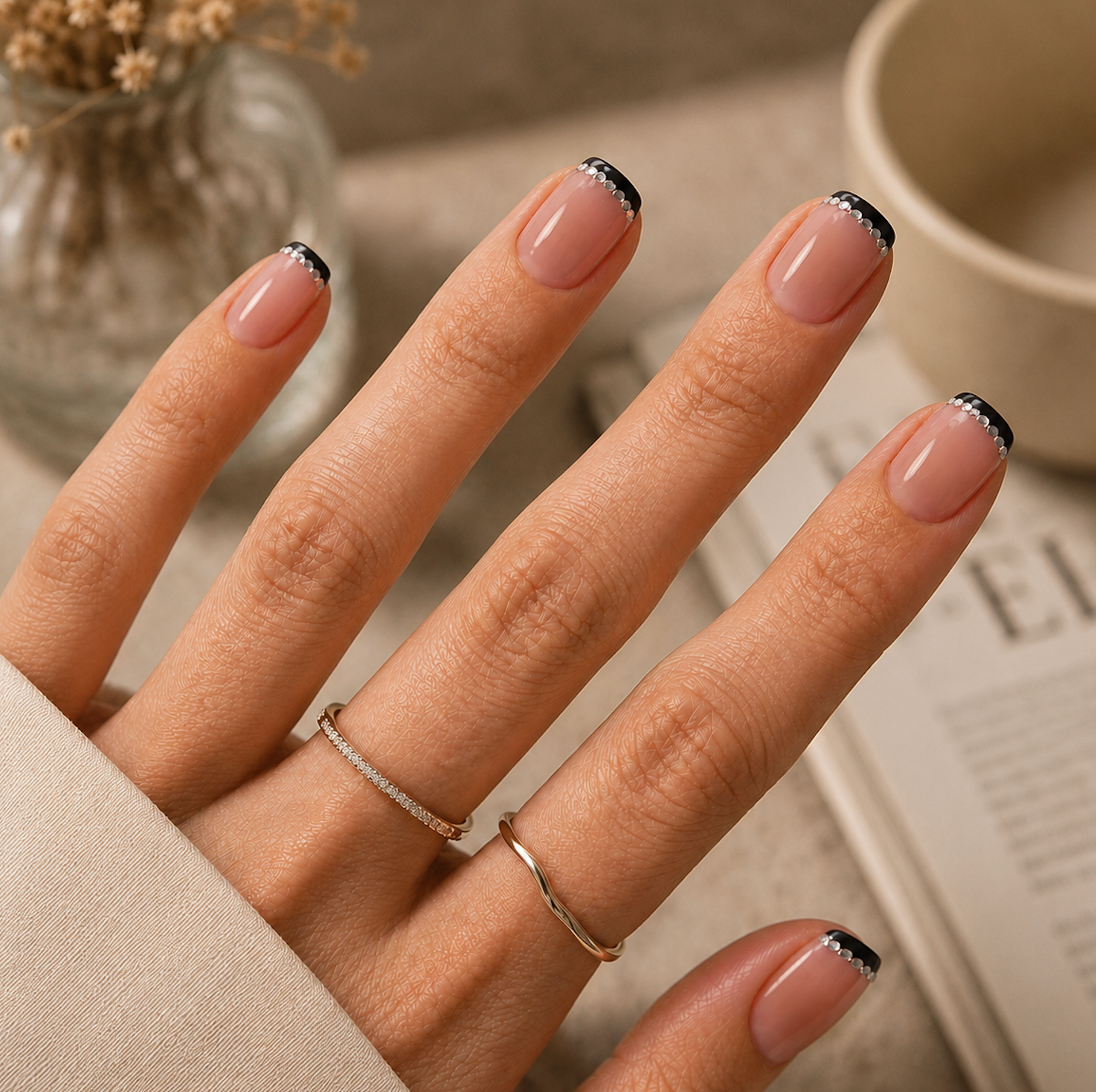 Noir Trim – S Squoval