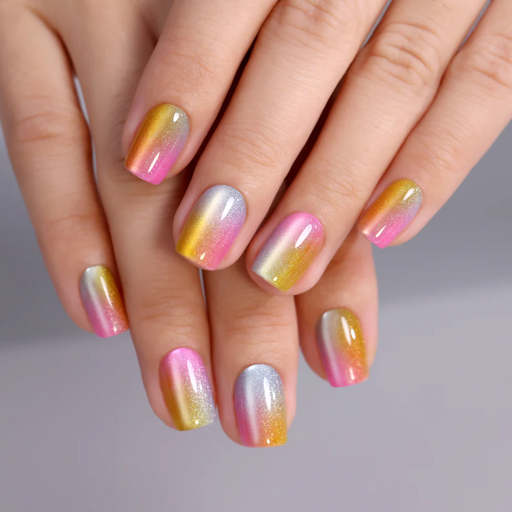 Designer's Pick | Rainbow Glow – S Squoval