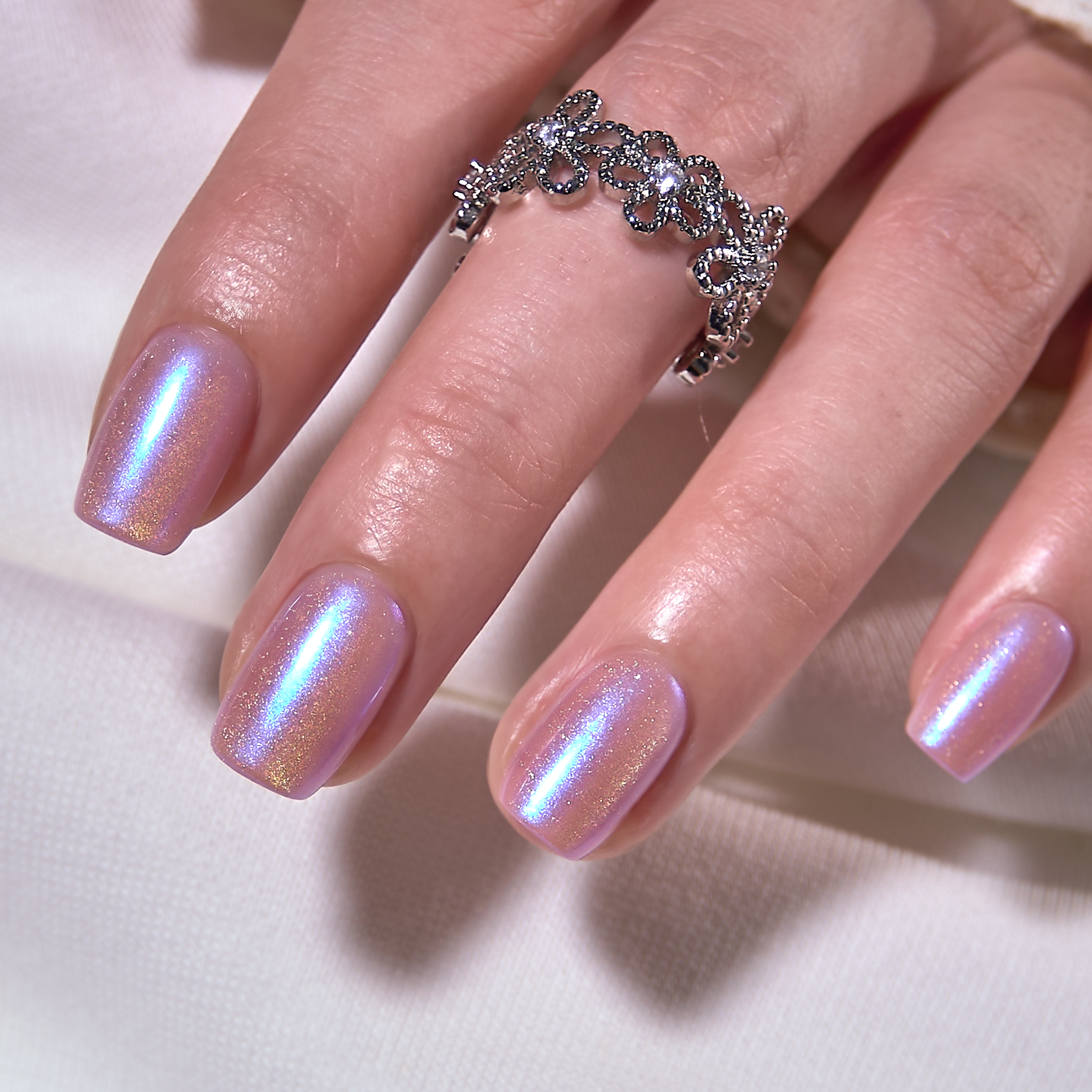 Aurora Blush – S Squoval