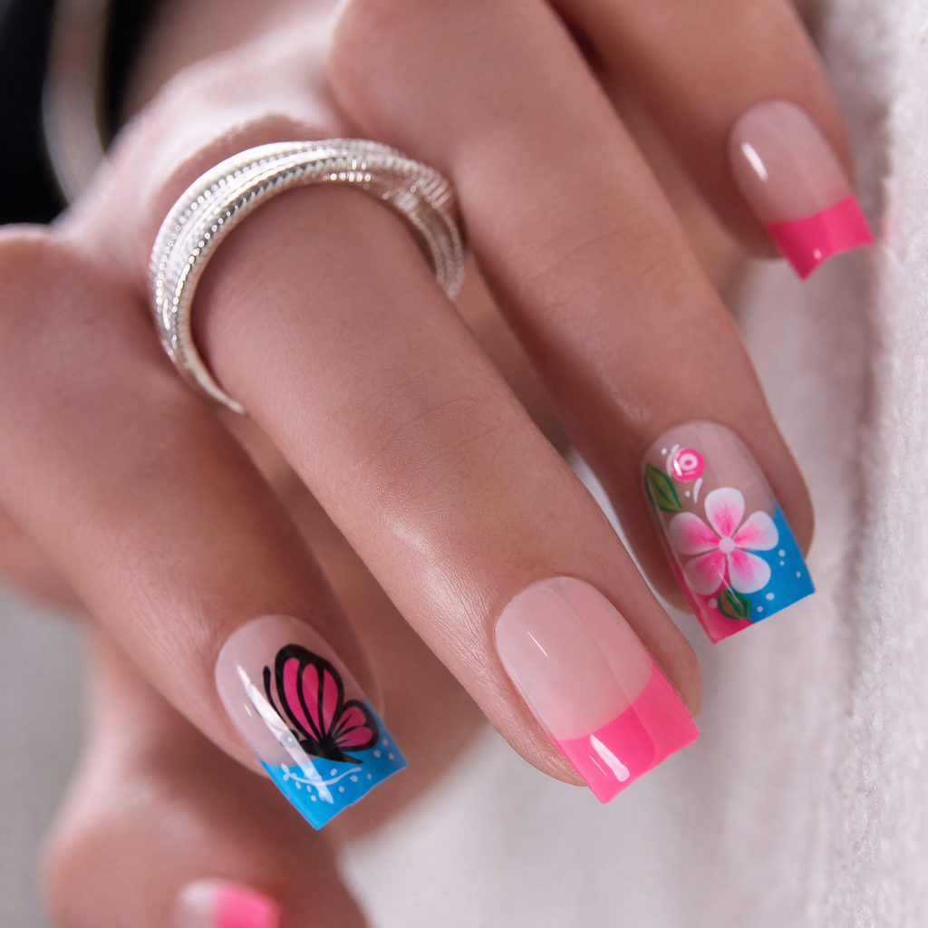 Butterfly Bloom – S Square